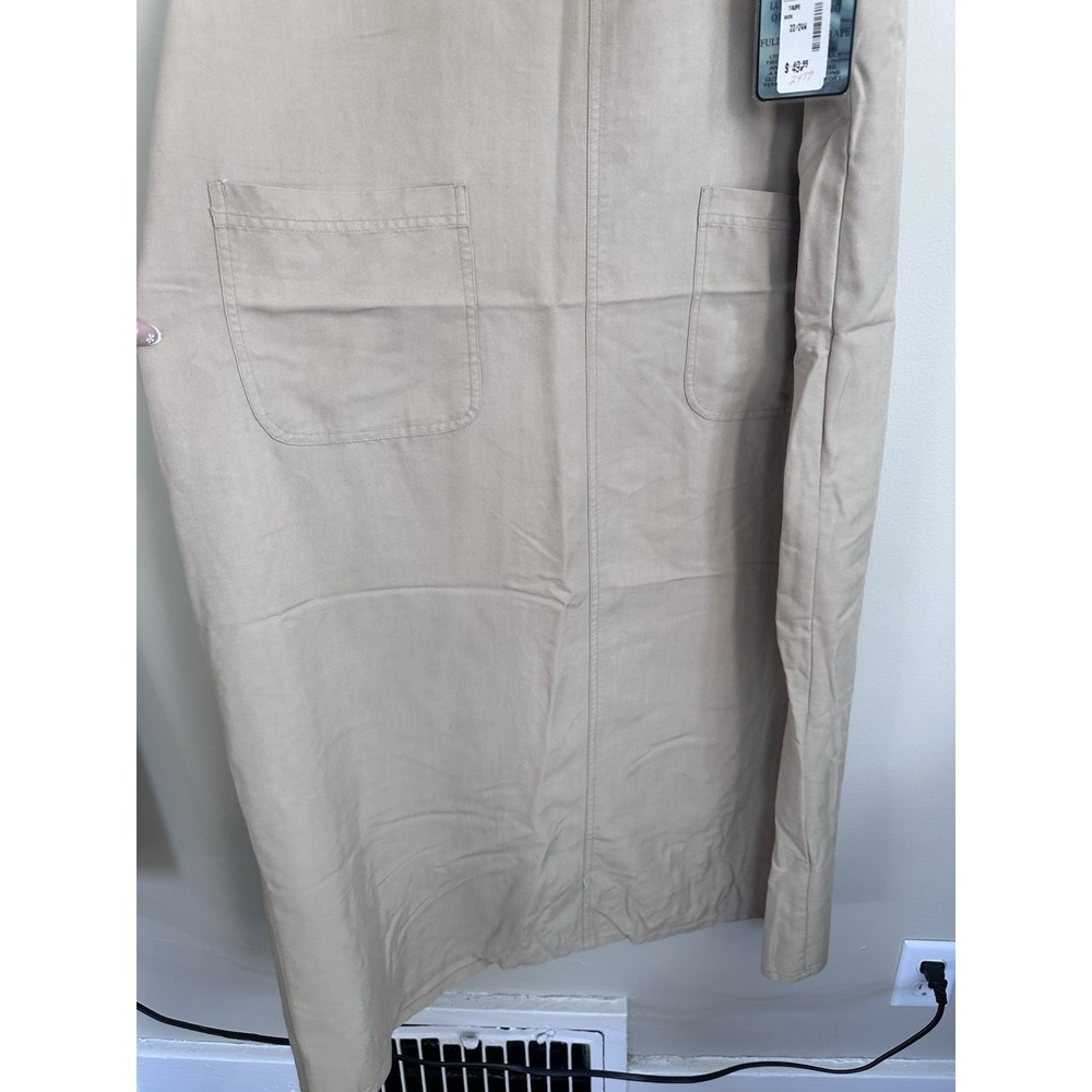 NWT Vintage 100% Lyocell Natural Fiber Coveralls Dress Jumper Gardening XL/2XL - Picture 9 of 12